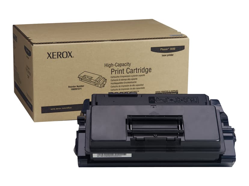 Xerox Värikasetti Musta 14k - Phaser 3600