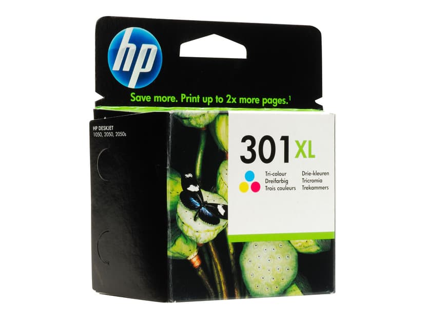HP Muste Väri No.301XL - DJ 1000