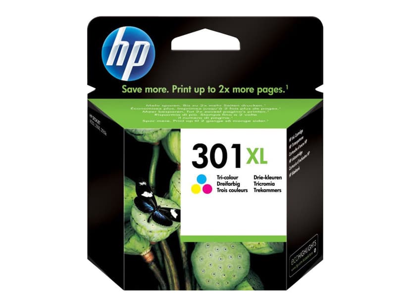 HP Muste Väri No.301XL - DJ 1000