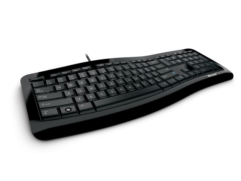 Microsoft Comfort Curve Keyboard 3000 for Business Langallinen, USB Näppäimistö