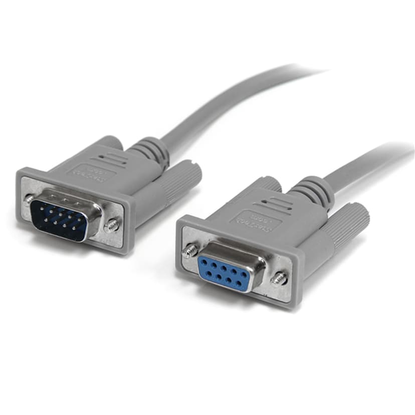Black DB9 RS232 Serial Null Cable F/M (SCNM9FM) |
