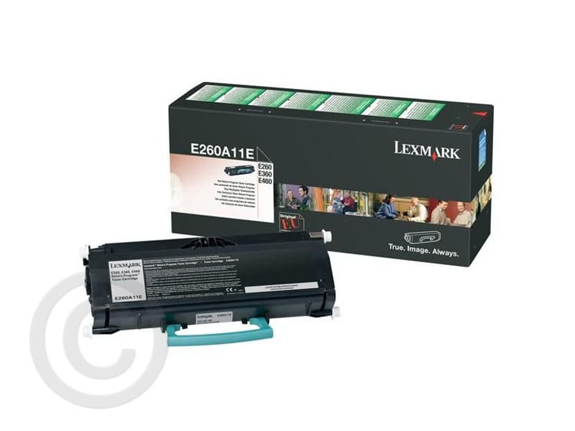 Lexmark Värikasetti Musta 3.5k - E360/E460 Return