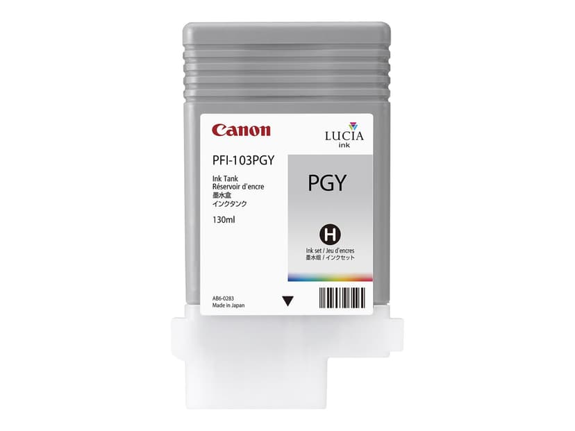 Canon Muste Kuva Harmaa PFI-103PGY - IPF-5100/6100