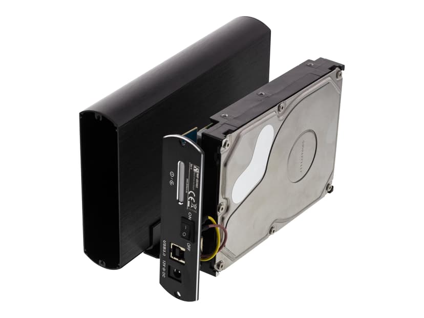 Deltaco MAP-GD34U3 3.5" USB 3.0 Svart
