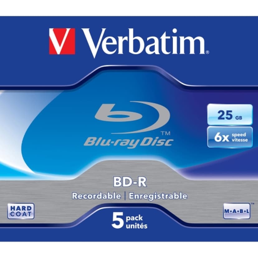 Verbatim BD-R x 5 25GB