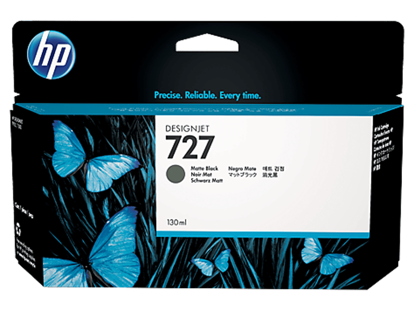 HP Blekk Matt Svart 727 130ml - DJ T920