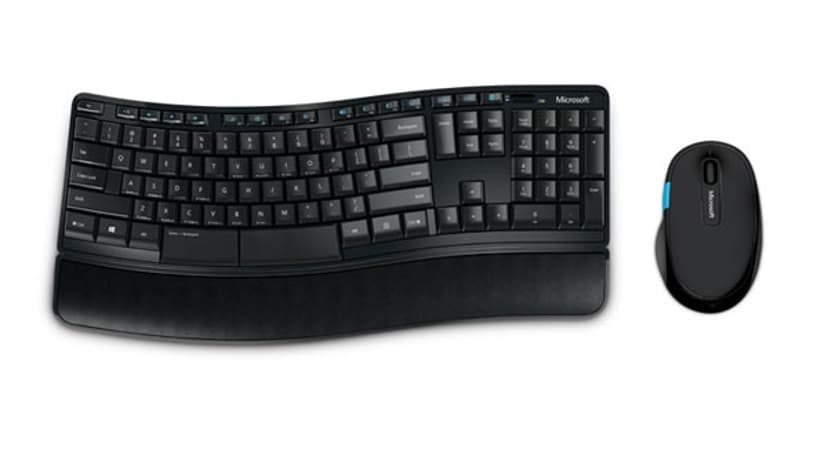 Microsoft Sculpt Comfort Desktop Nordisk Tastatur- og mussett