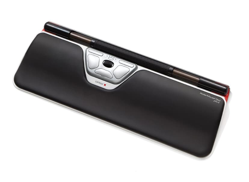 Contour Design RollerMouse Red Plus Kabelansluten 2400dpi Silver, Svart