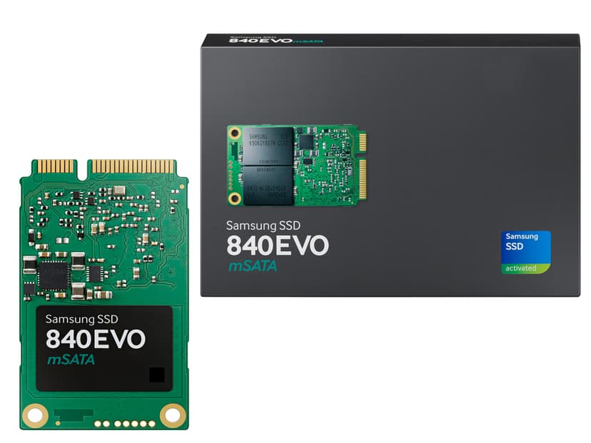 Samsung 840 EVO mSATA SSD levy 250GB mSATA Serial ATA 600