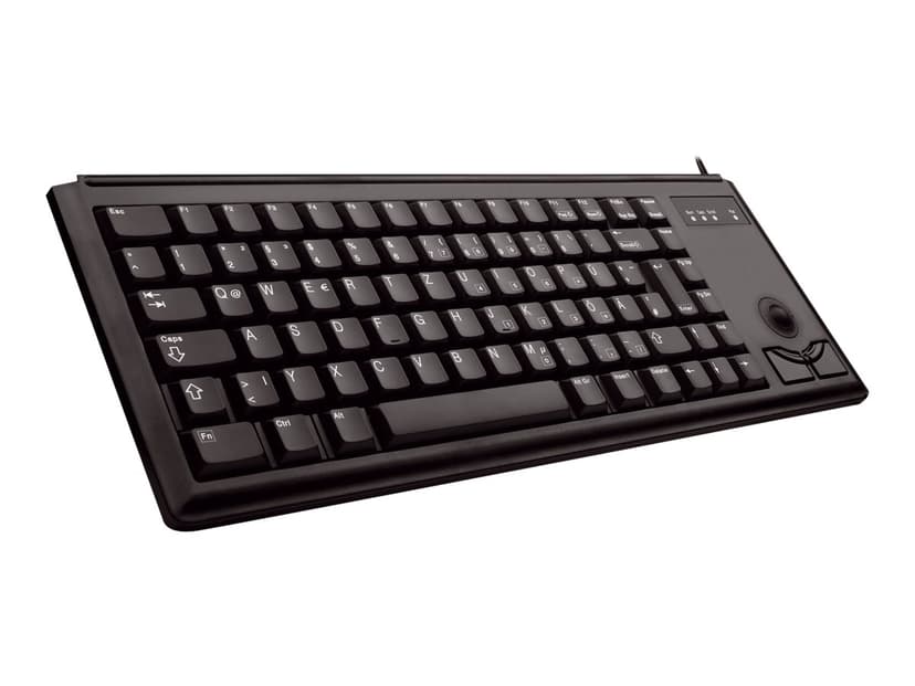 Cherry G84-4400 with Trackball Kablet Nordisk Svart Tastatur