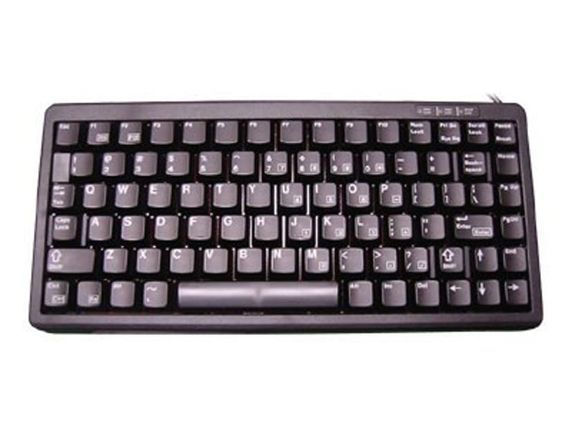 Cherry Compact-Keyboard G84-4100 Langallinen, PS/2, USB Yhdysvaltain Näppäimistö