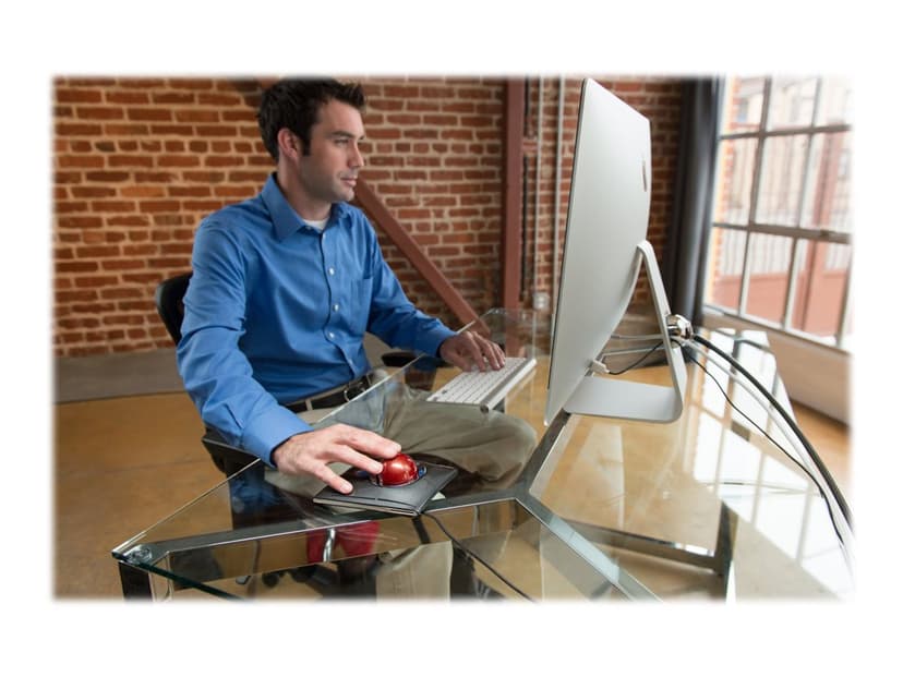 Kensington Slimblade Trackball Kabling Styrebold Sort
