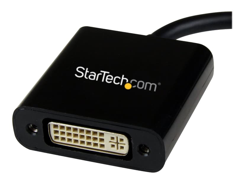 Startech Mini Displayport To DVI Video Adapter Converter Mini DP To DVI 0.13m Mini DisplayPort DVI-I Musta