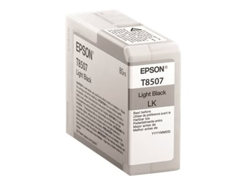 Epson Muste Kevyt Musta HD T8507 80ml - SUREColor P800