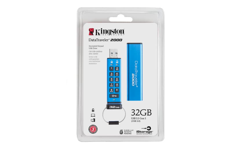 Kingston Datatraveler 2000 32GB USB 3.1