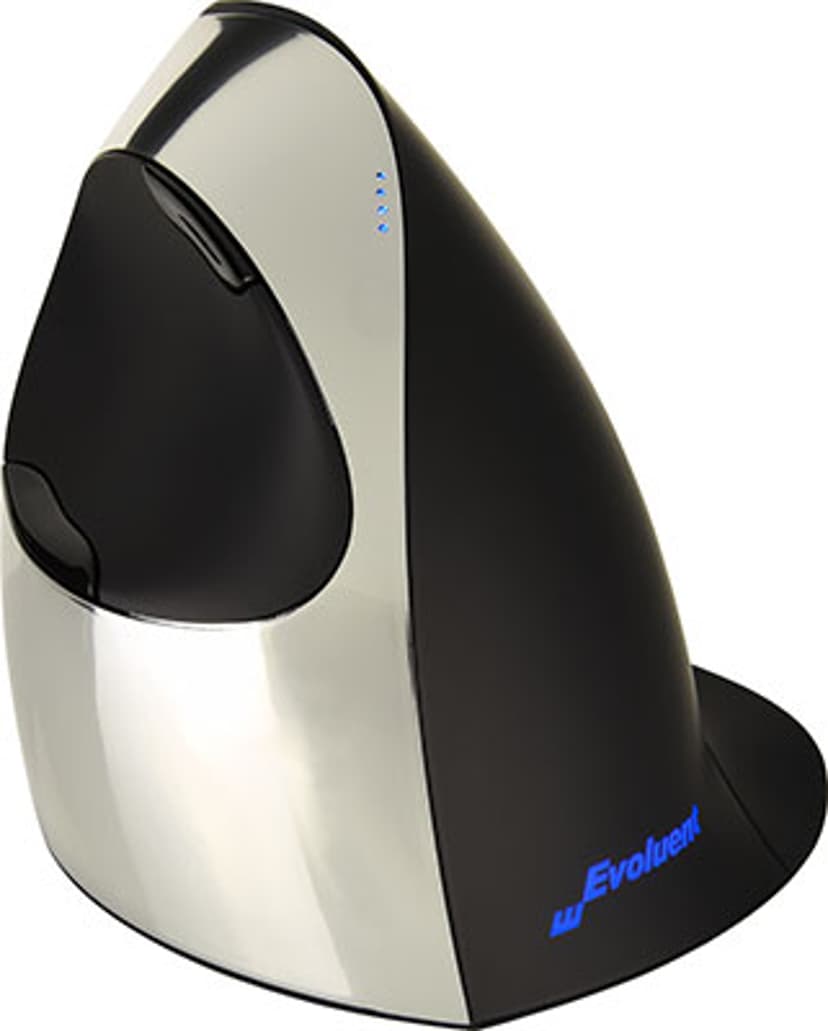 Evoluent Verticalmouse C Kabelansluten Mus Grå, Svart
