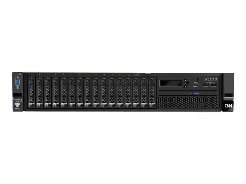 Lenovo System X3650 M5 5462 8 kjerner 16GB