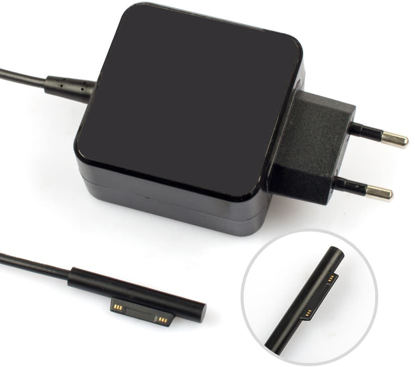 MicroSpareparts Strömadapter