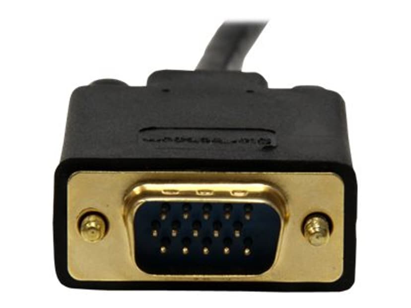 Startech 10ft DisplayPort to VGA Adapter Cable DP to VGA Black 3m DisplayPort VGA (D-Sub) Musta