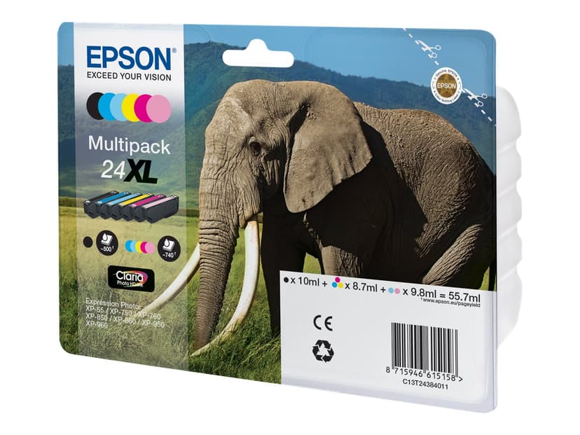 Epson Blekk Multipack Foto 24XL 6-Color