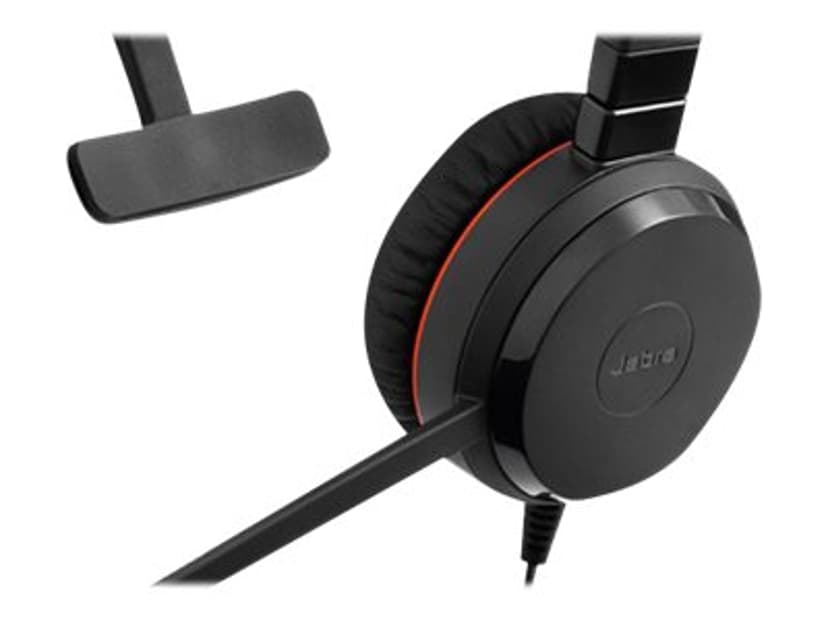Jabra Evolve 30 II UC Hodesett 3,5 mm jakk Mono Svart