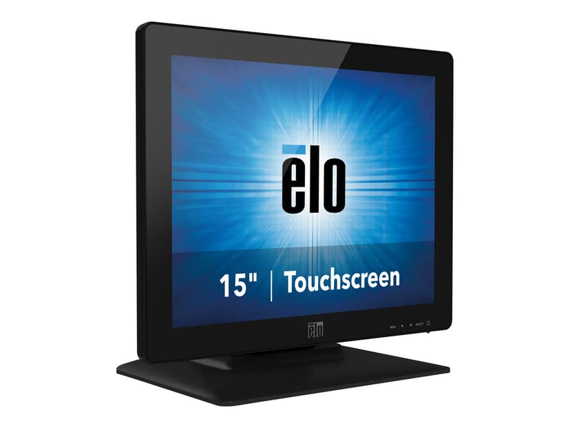 Elo 1523L 15" LCD LED Backlight iTtouch VGA/DVI PCAP Svart