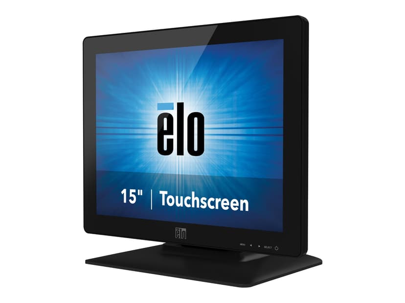 Elo 1523L 15" LCD LED Backlight iTtouch VGA/DVI PCAP Svart