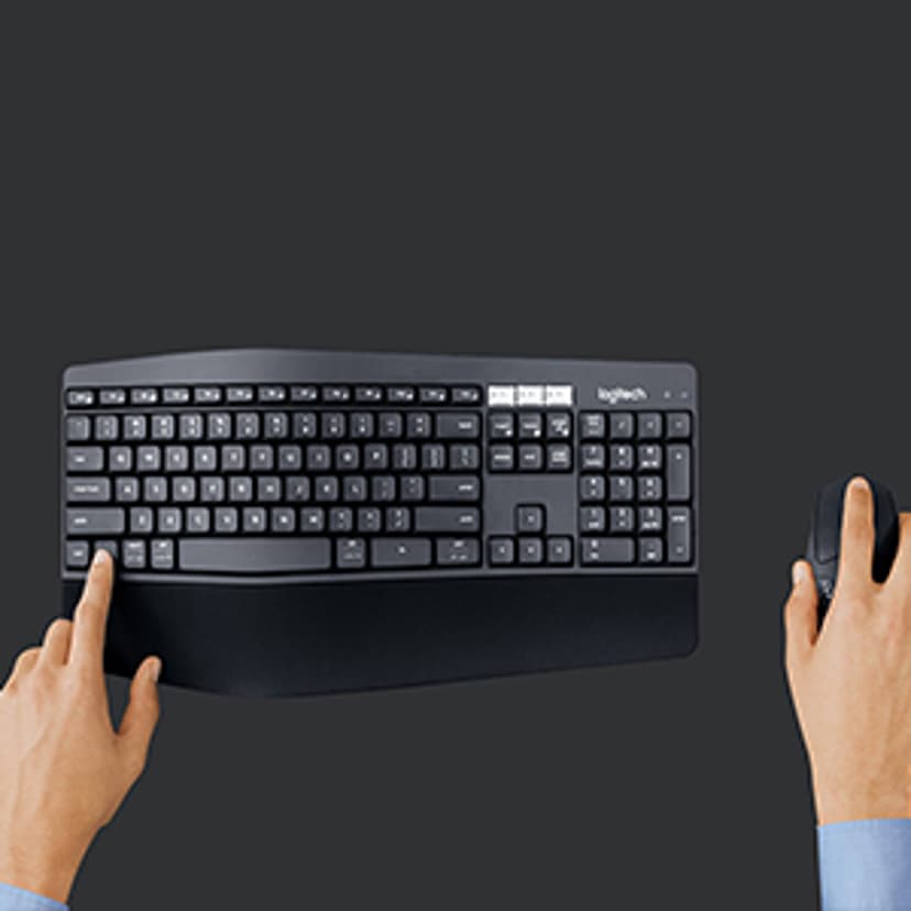Logitech Combo MK850 Performance Pohjoismaat Näppäimistö- ja hiiri -pakkaus