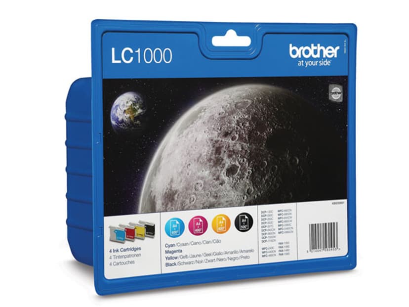 Brother Muste Kit LC1000 (BK,C,M,Y) - MFC-845CW