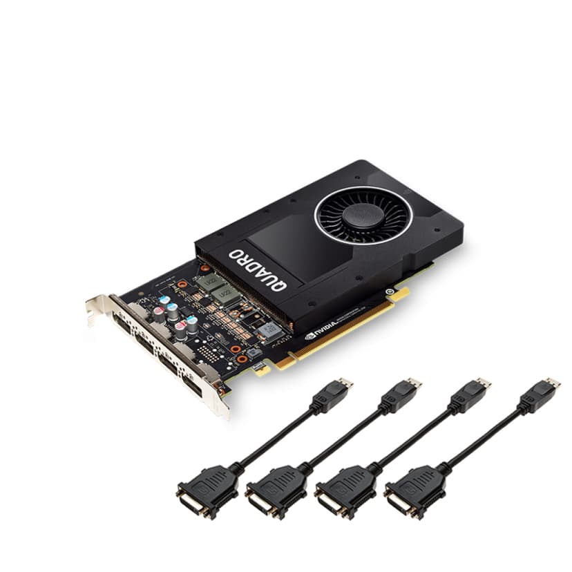 PNY NVIDIA Quadro P2000 grafiikkakortti 5GB PCI Express 3.0 x16