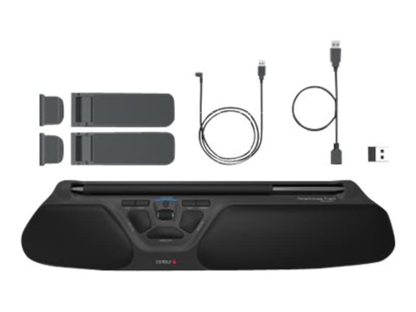 Contour Design RollerMouse Free3 Wireless Trådlös 2800dpi Rullmus Svart