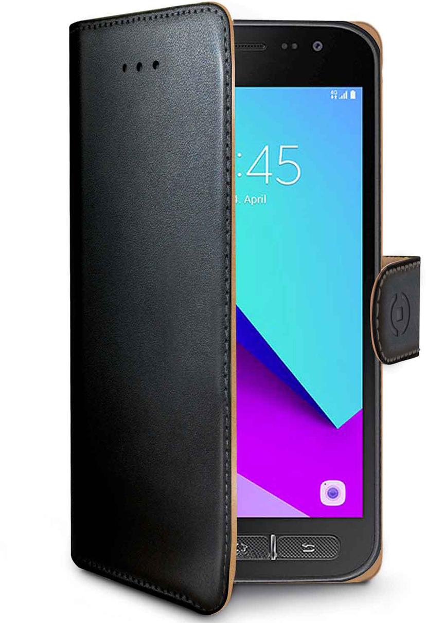 Celly Wallet Case Samsung Galaxy Xcover 4/4s Musta