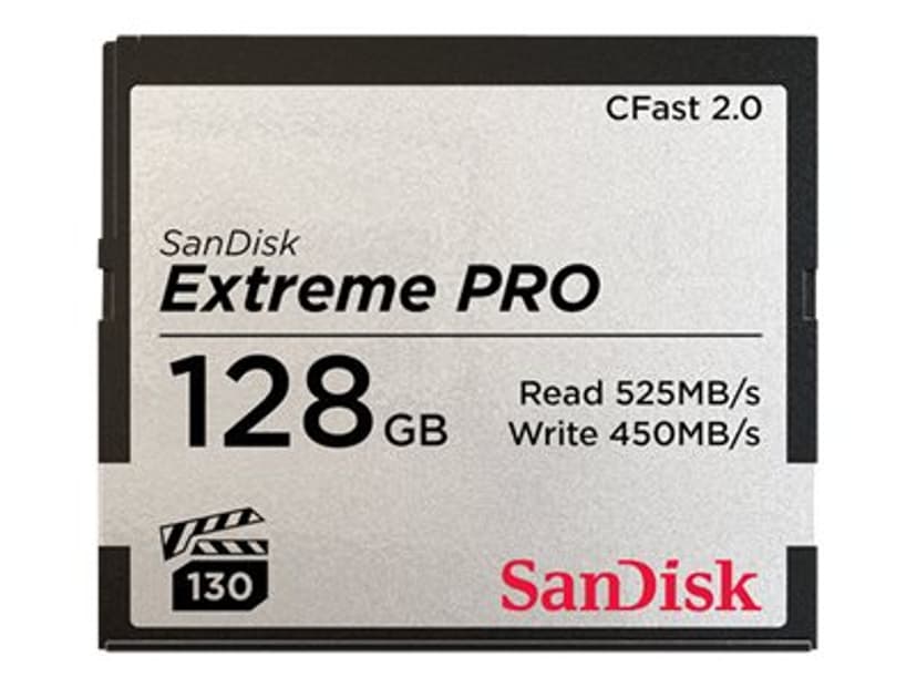 SanDisk Extreme Pro 128GB CFast 2.0 Card