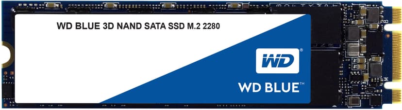 WD Blue 3D NAND SSD-levy 500GB M.2 2280 Serial ATA-600