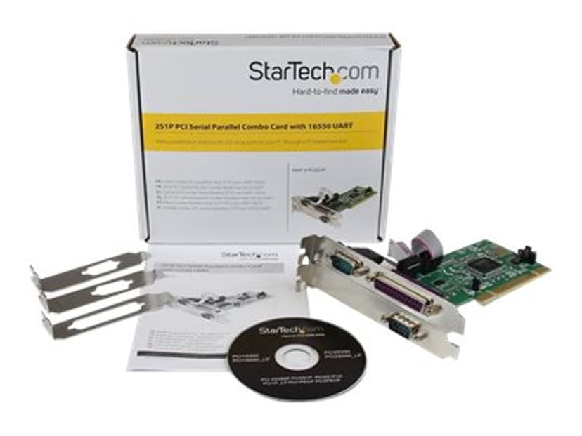Startech 2S1P PCI Serial Parallel Combo Card with 16550 UART