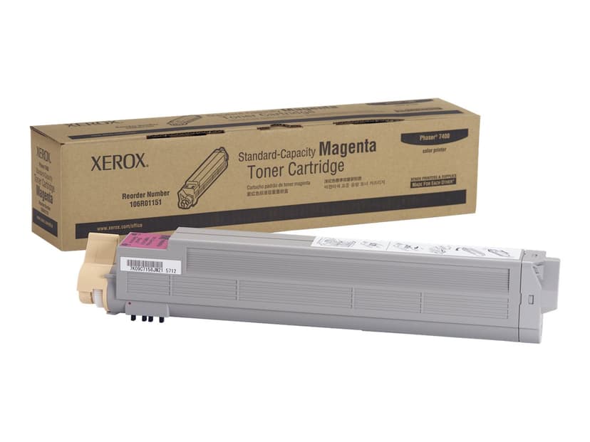 Xerox Värikasetti Magenta 9k - Phaser 7400