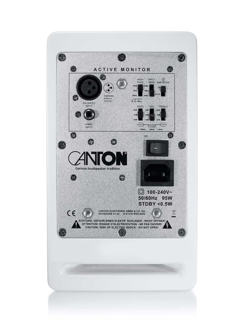 Canton AM 5 Active Speaker (Pair) Valkoinen