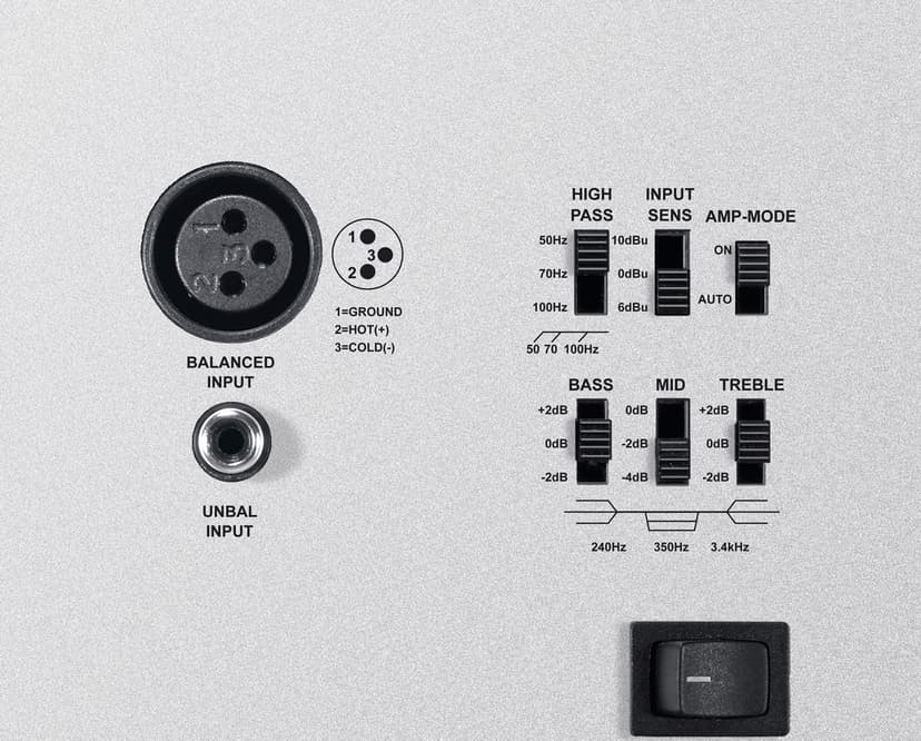 Canton AM 5 Active Speaker (Pair) Vit