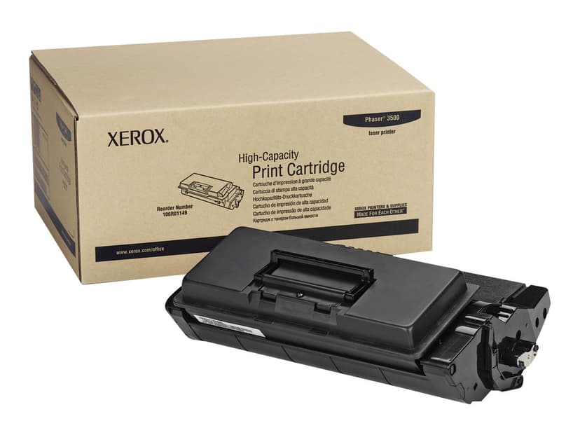 Xerox Värikasetti Musta 12k - Phaser 3500