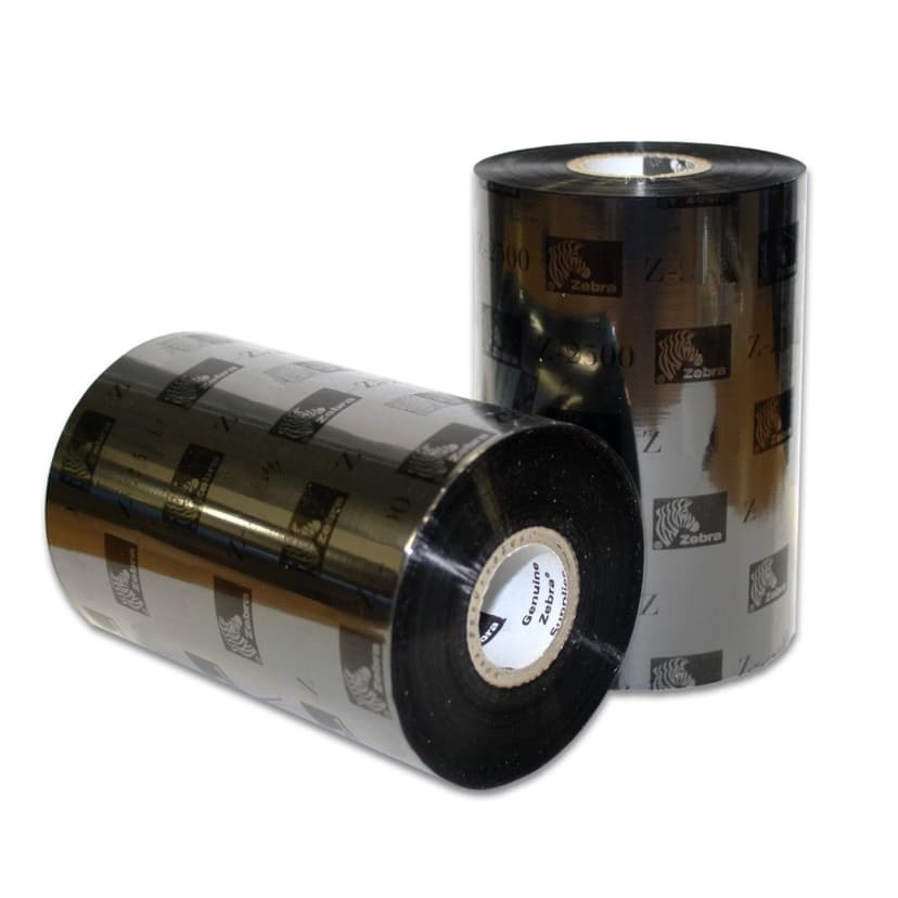 Zebra Färgband 3200 Wax/Resin 80mm 450m 6-Pack