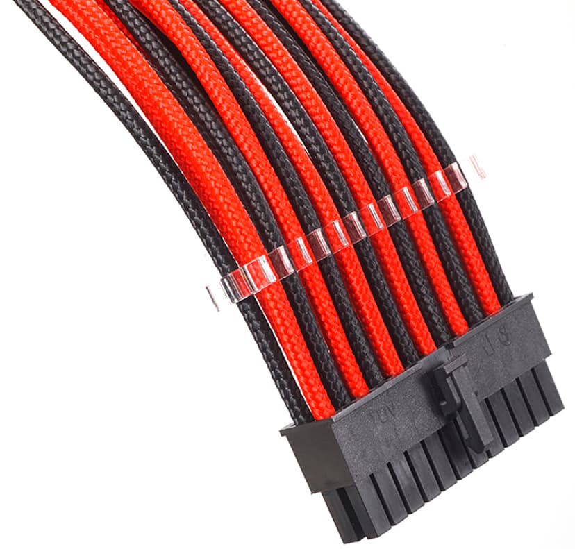 Phanteks Extension Cable Combo Röd, Svart