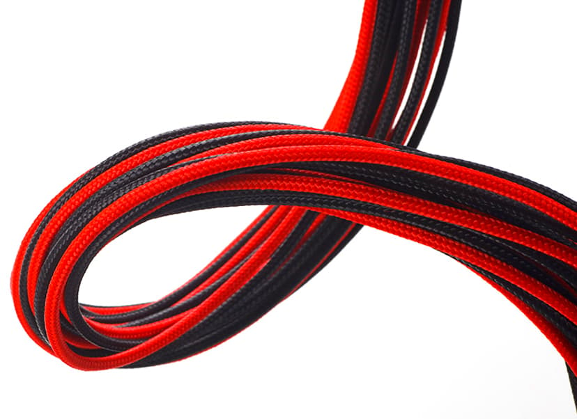 Phanteks Extension Cable Combo Musta, Punainen