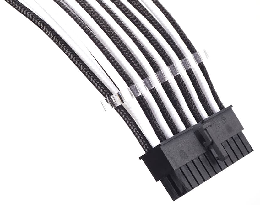 Phanteks Extension Cable Combo Musta, Valkoinen