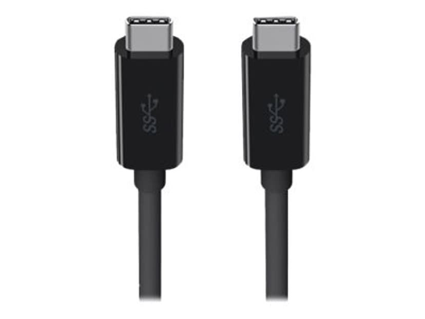 Belkin Monitor Cable with 4K 2m USB C USB C Musta