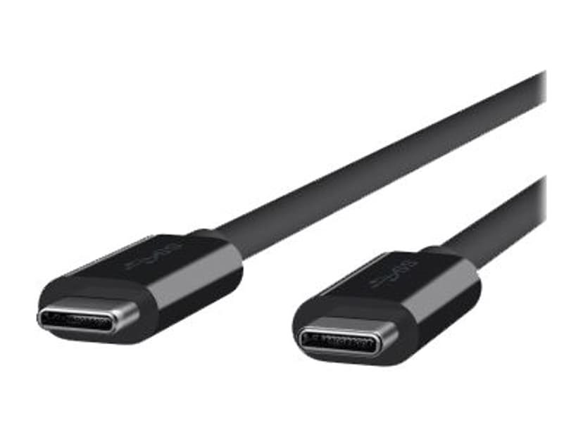 Belkin Monitor Cable with 4K 2m USB C USB C Musta