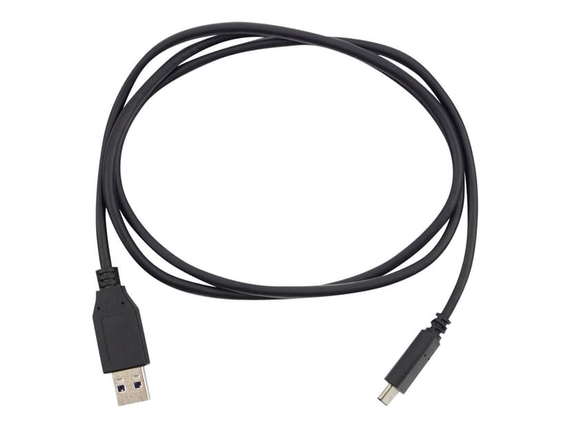 Targus USB cable 1m USB C USB A Musta