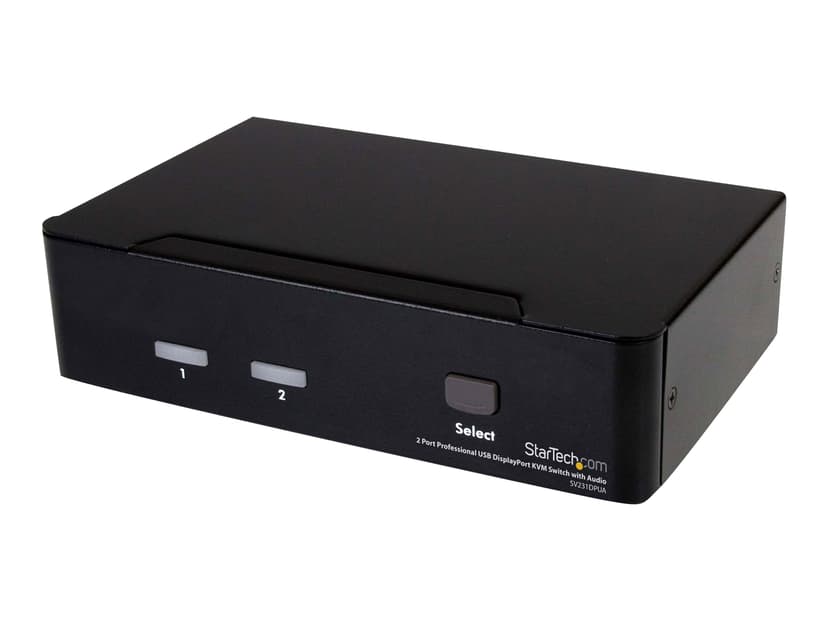 Startech 2 Port Professional USB DisplayPort KVM Switch with Audio