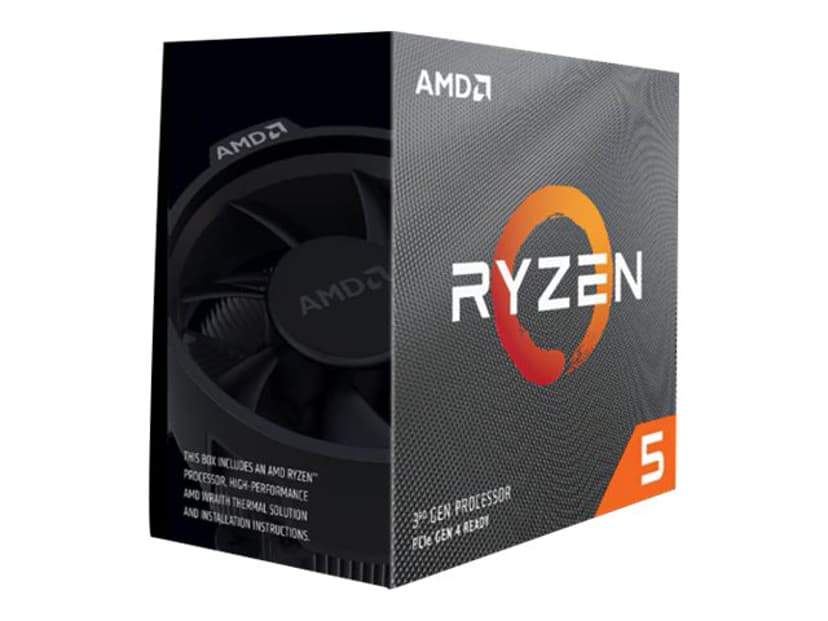 AMD Ryzen 5 2600 W Stealth 3.4GHz Socket AM4 Suoritin