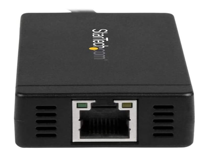 Startech 3 Port USB 3.0 Hub with USB-C and GbE USB Hub
