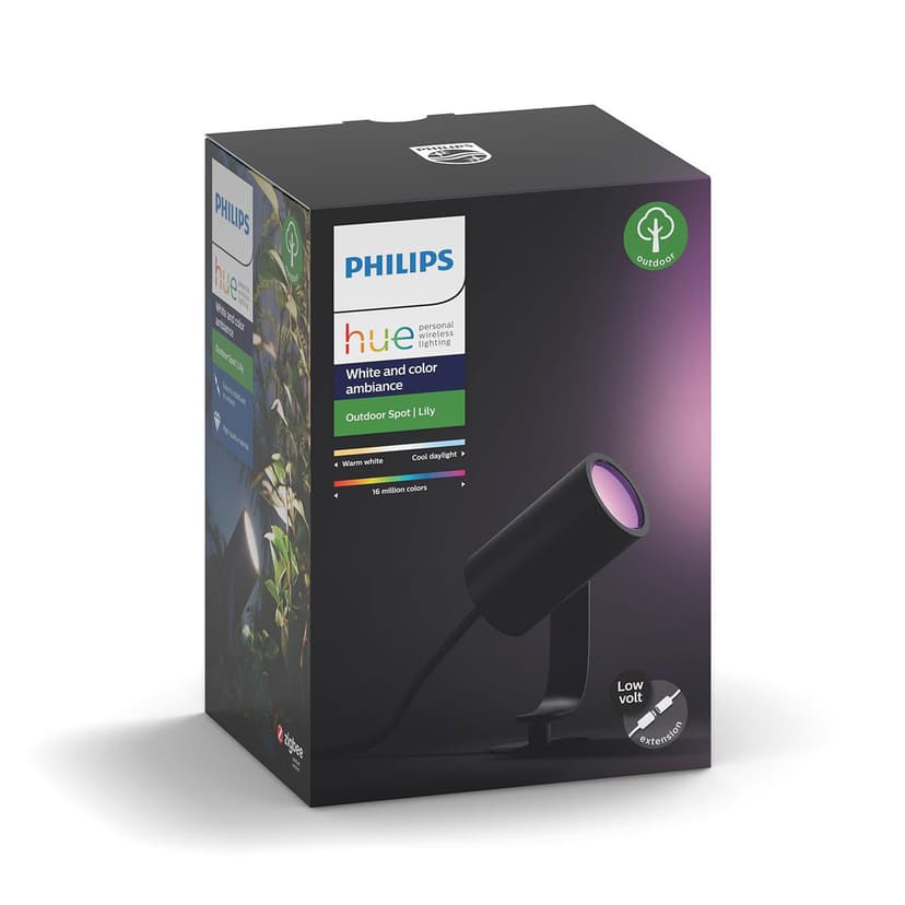 Philips Hue Lily Outdoor Spot Extension Kit Color